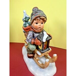 Hummel Ride Into Christmas Figurine 396 TMK-6 Vintage 1979 Mint Condition